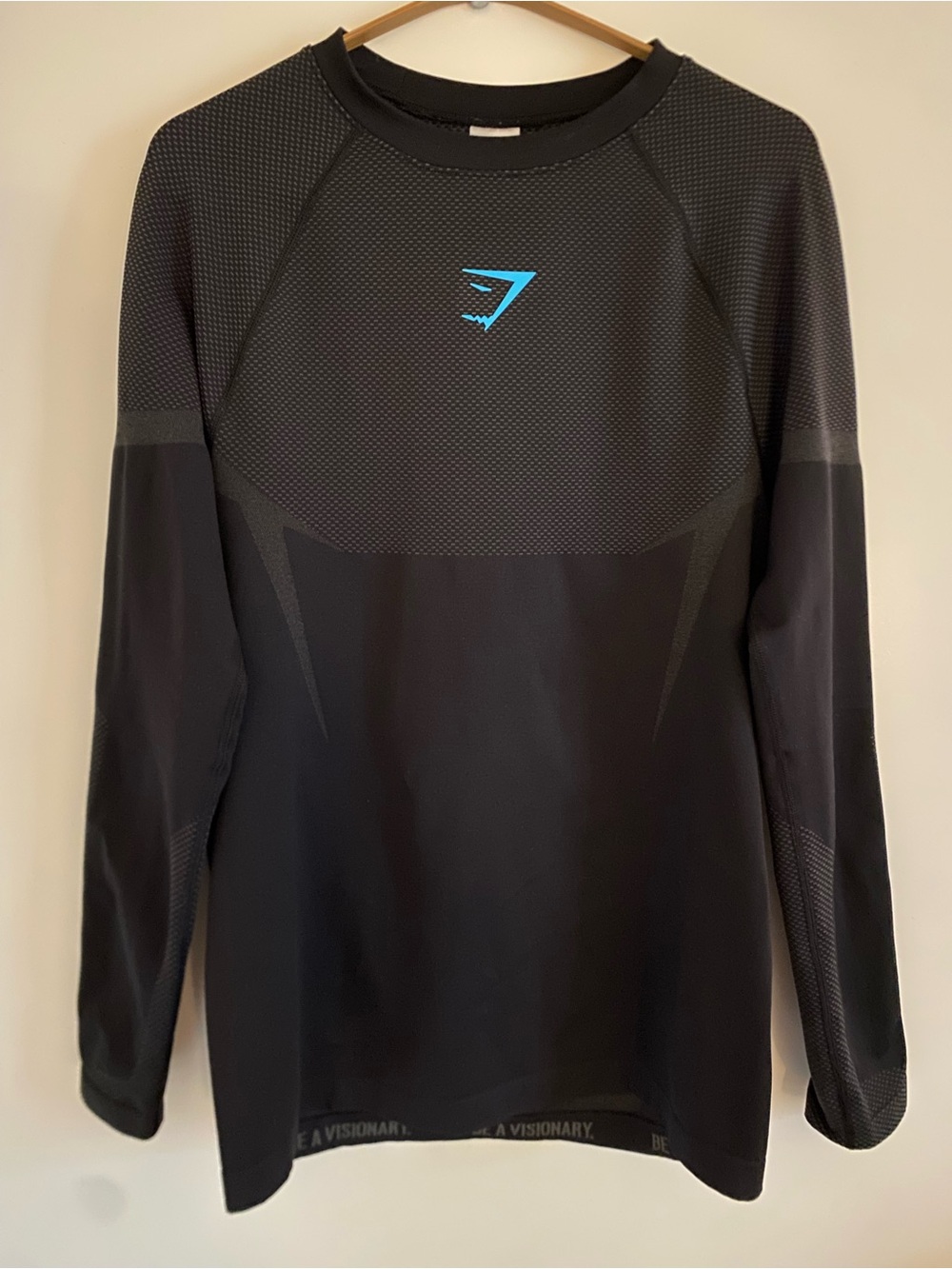 Gymshark Onyx v5.0 Blue Long Sleeve - Picture 4 of 4